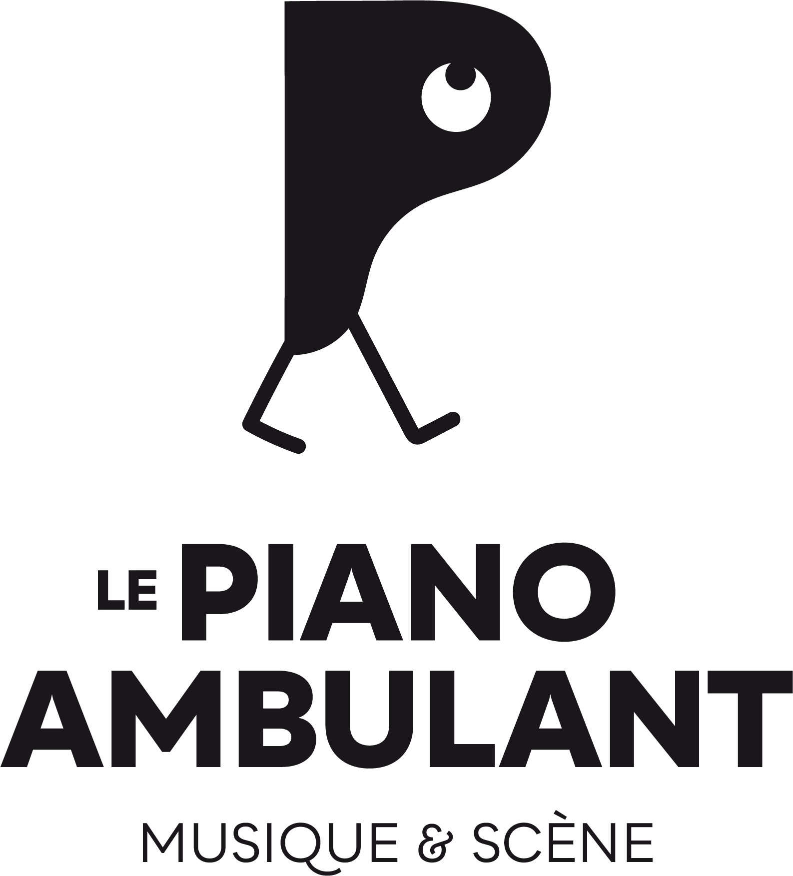 Logo LPA vertical noir